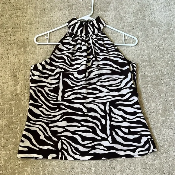 INC animal print top - Picture 1 of 3